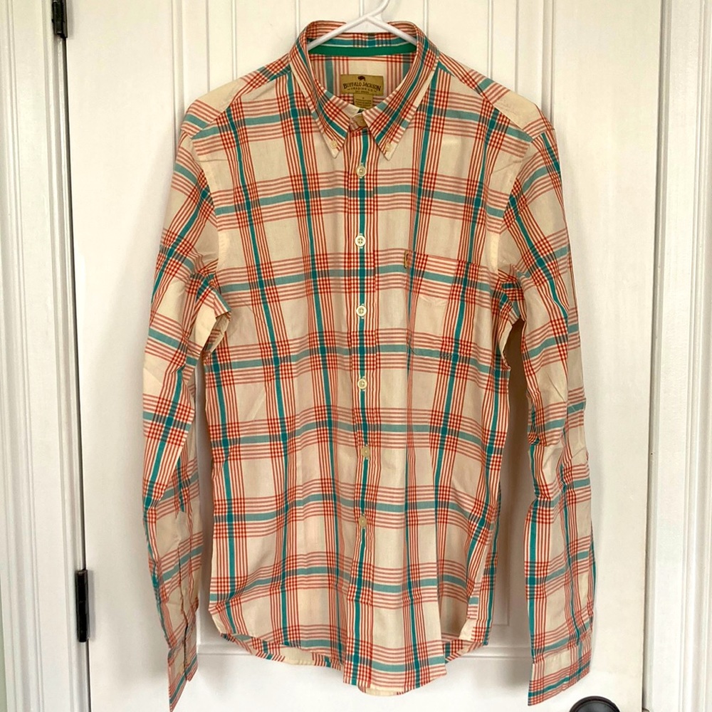 Brand new Buffalo Jackson, trading Co. button down shirt, 100% cotton size small